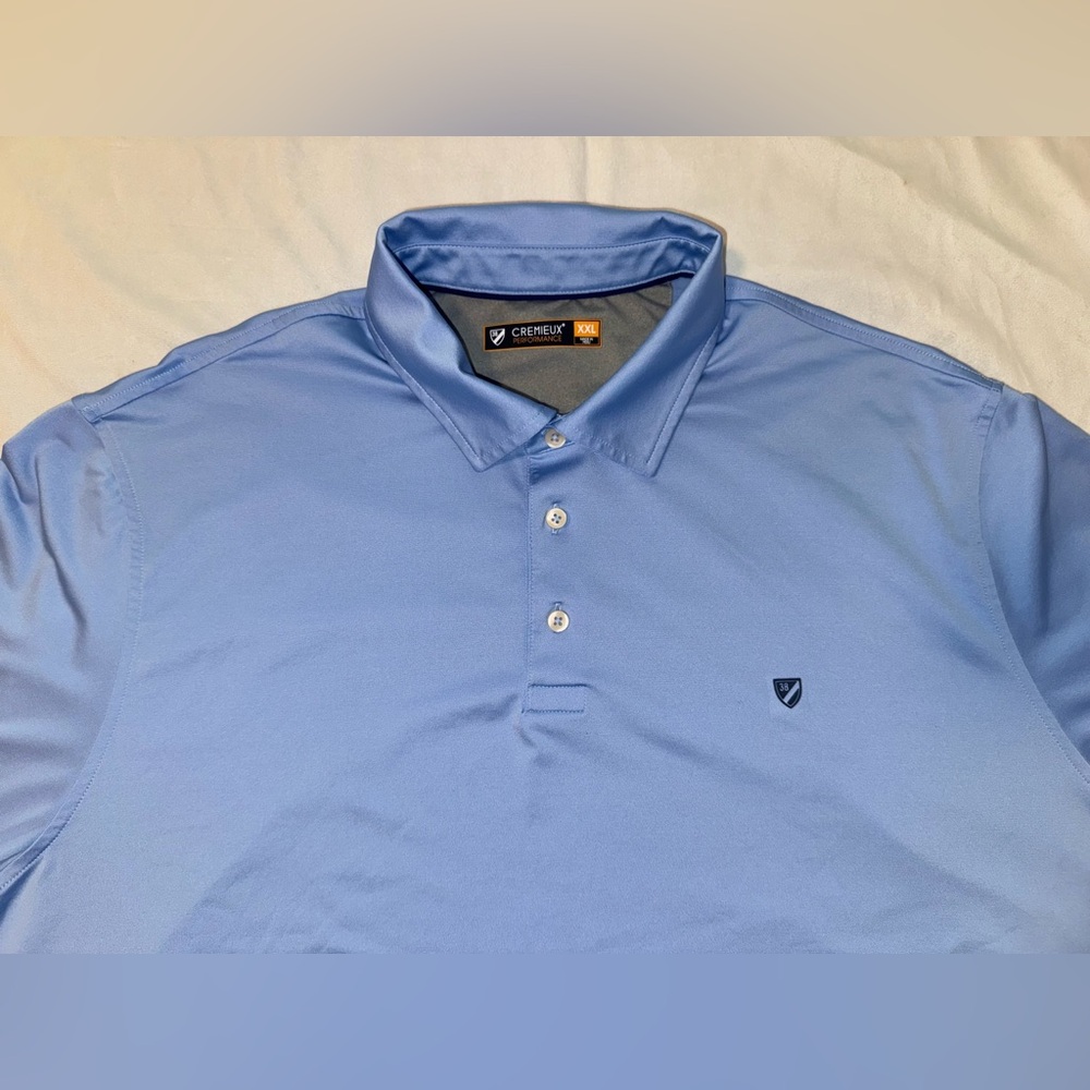 Daniel Cremieux Men's Blue Polo Shirt XXL